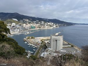 熱海城からの景色